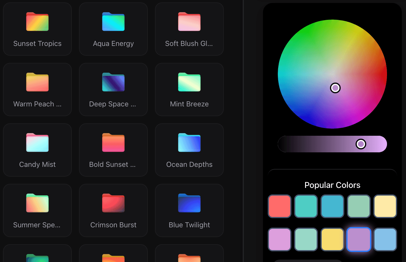Endless Color Possibilities